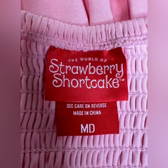 Strawberry Shortcake Embroidered Midi
Dress - BoxLunch Exclusive. - Picture 4 of 8